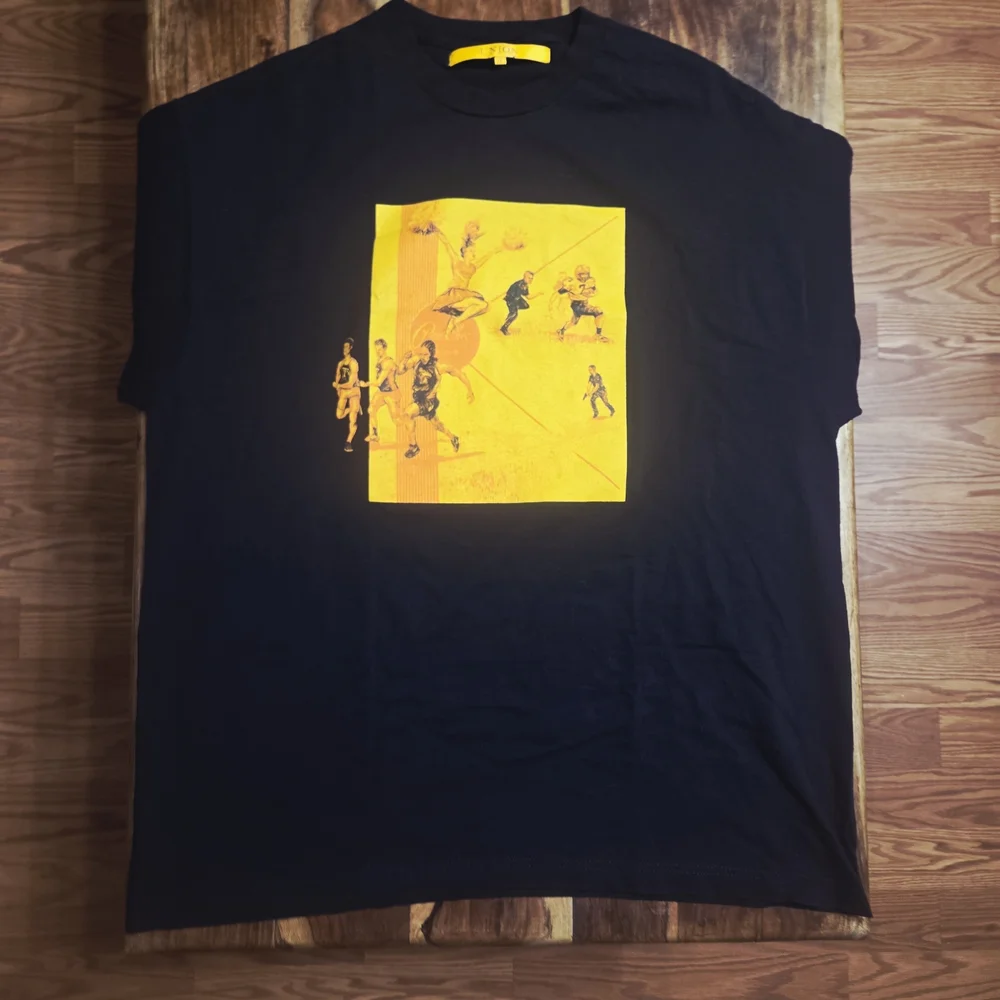 Union Los Angeles Black Graphic T-Shirt - Picture 2 of 8